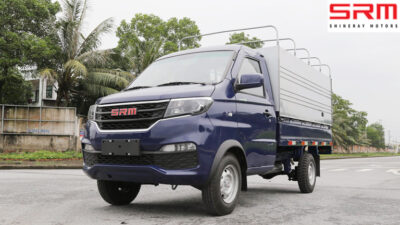 Giá xe tải SRM 930kg thùng khung mui 