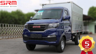 Xe tải SRM 930kg thùng kín