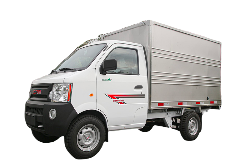 Ngoại thất xe tải SRM K990 thùng kín