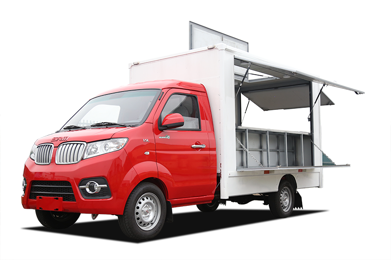 Ngoại thất xe tải SRM T30 bán hàng lưu động