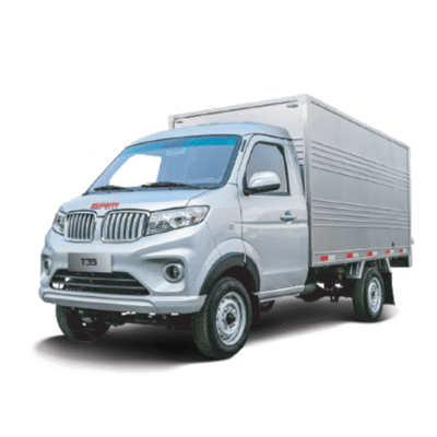 Ngoại thất xe tải SRM T35 thùng kín