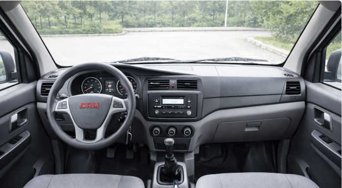 Nội thất xe tải SRM S1 thùng dài 3m