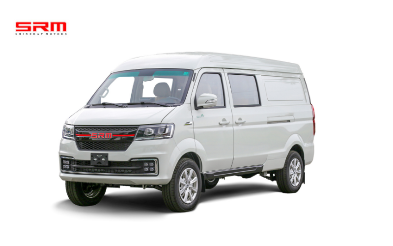 Thiết kế SRM X30L V5 gọn gàng, hiện đại, dễ di chuyển, phù hợp giao hàng nội đô.