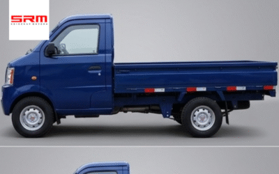 Xe tải SRM T10 thùng lửng có thông số gọn gàng, phù hợp chở hàng nội đô